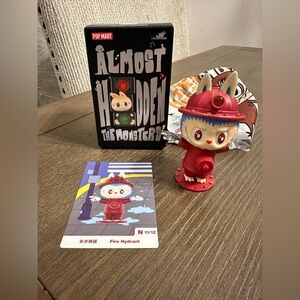 Pop Mart Labubu – Almost Hidden Series “Fire Hydrant”